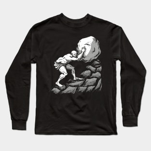 Sisyphean Struggle, Rolling with Difficulty Long Sleeve T-Shirt